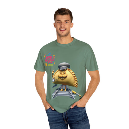 Unisex T-shirt - Empanada Train Conductor Design