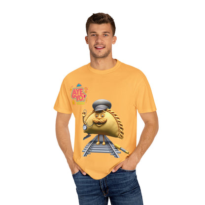 Unisex T-shirt - Empanada Train Conductor Design