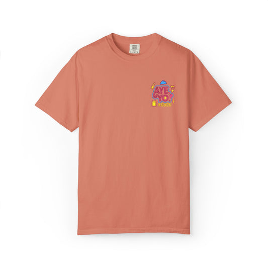 Embroidered T-Shirt - Aye Yo Foods Design