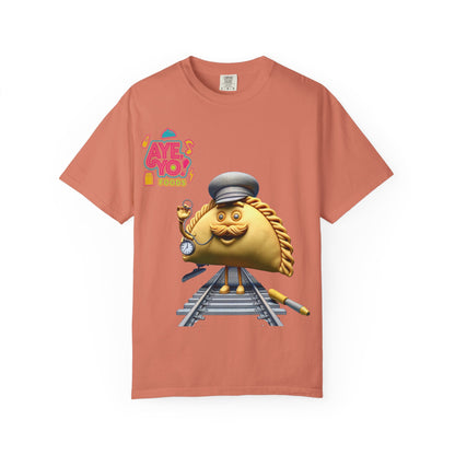Unisex T-shirt - Empanada Train Conductor Design