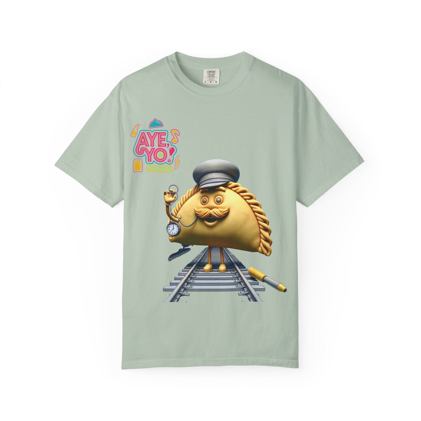 Unisex T-shirt - Empanada Train Conductor Design
