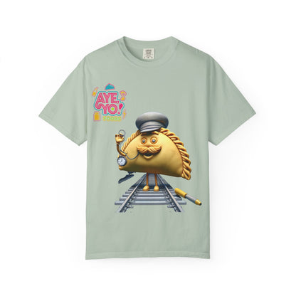 Unisex T-shirt - Empanada Train Conductor Design