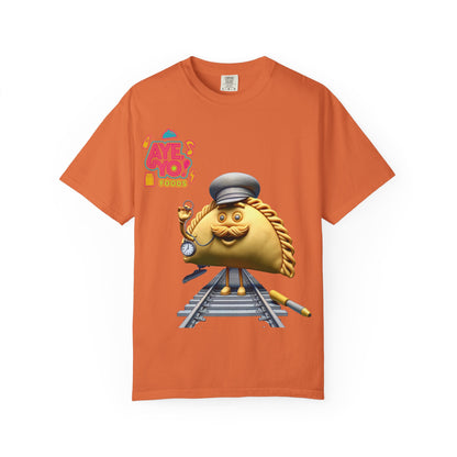 Unisex T-shirt - Empanada Train Conductor Design