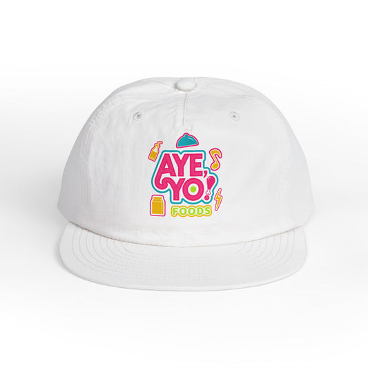 Colorful Surf Cap - Aye Gyo! Beach Vibes, Unisex Sun Hat, Summer Fashion, Gift for Beach Lovers, Trendy Beachwear