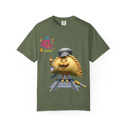Unisex T-shirt - Empanada Train Conductor Design