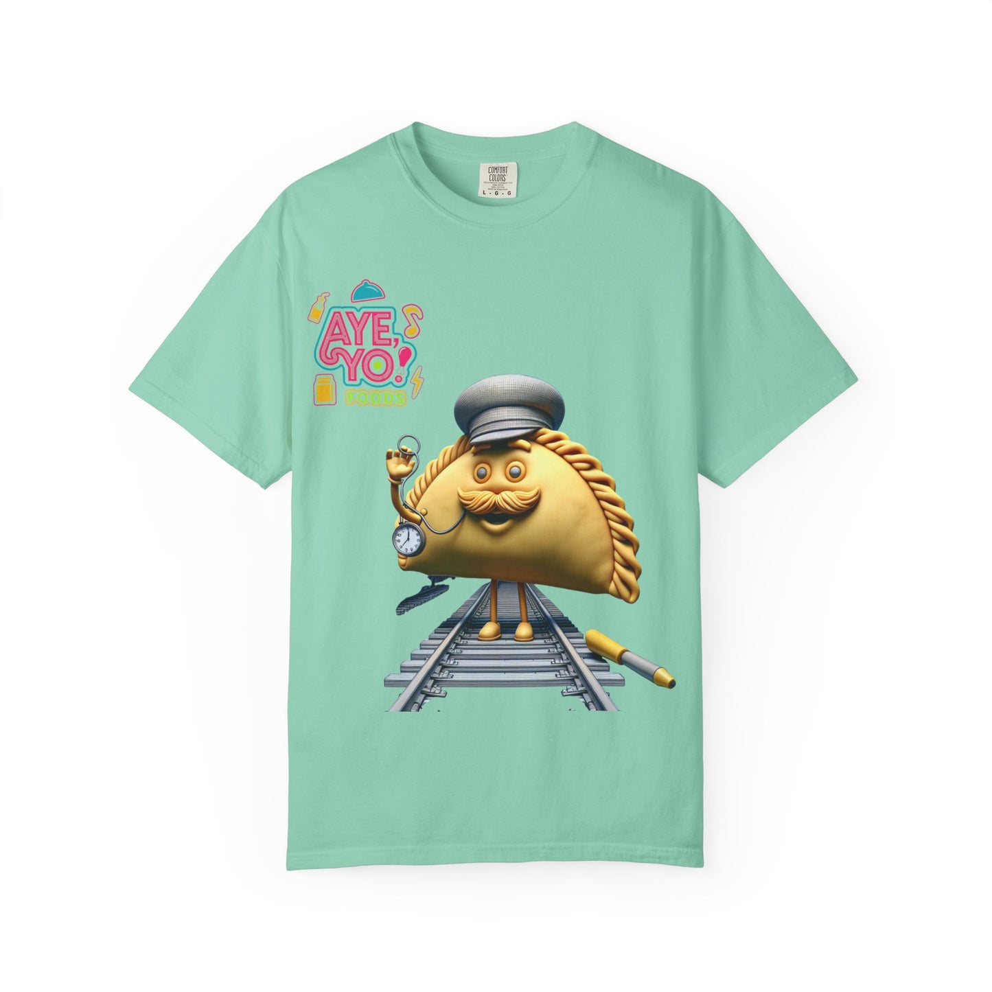 Unisex T-shirt - Empanada Train Conductor Design
