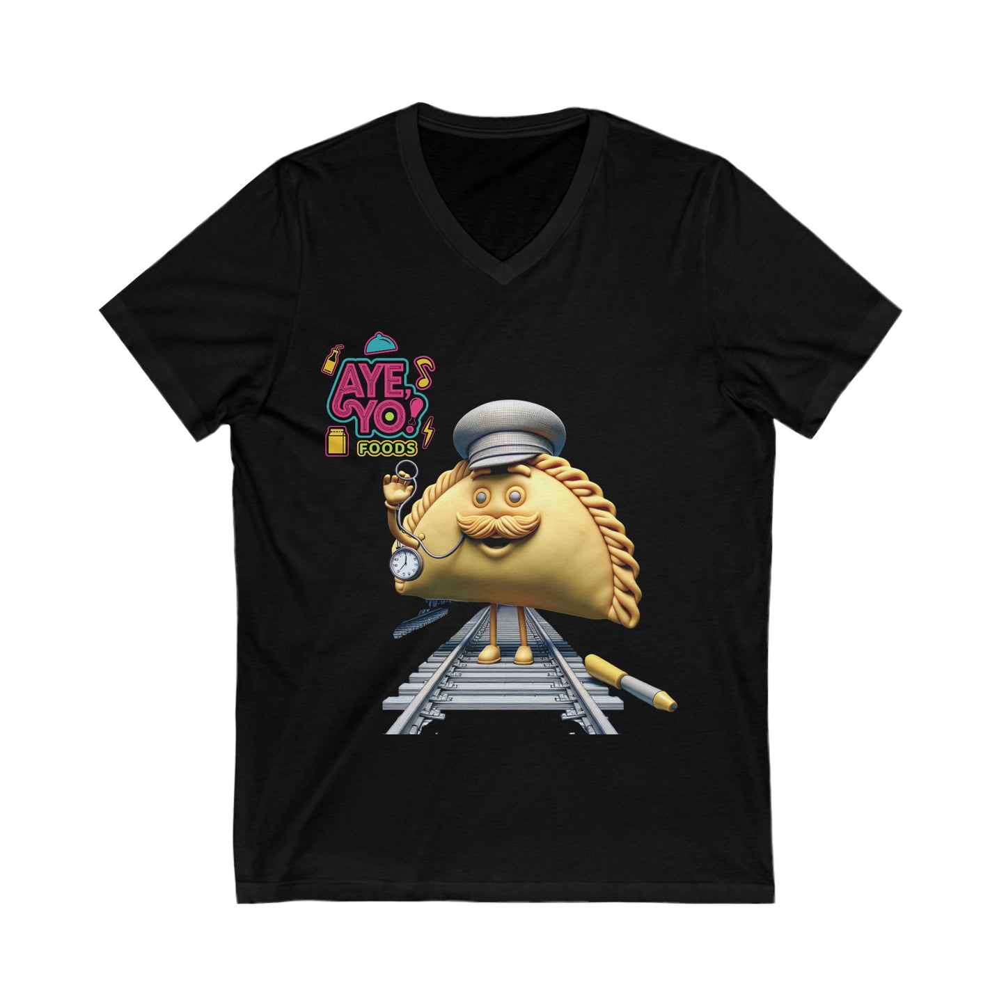 Funny Taco V-Neck Tee, Casual T-Shirt for Food Lovers, Taco Tuesday Shirt, Unique Gift for Birthdays, Fun Apparel