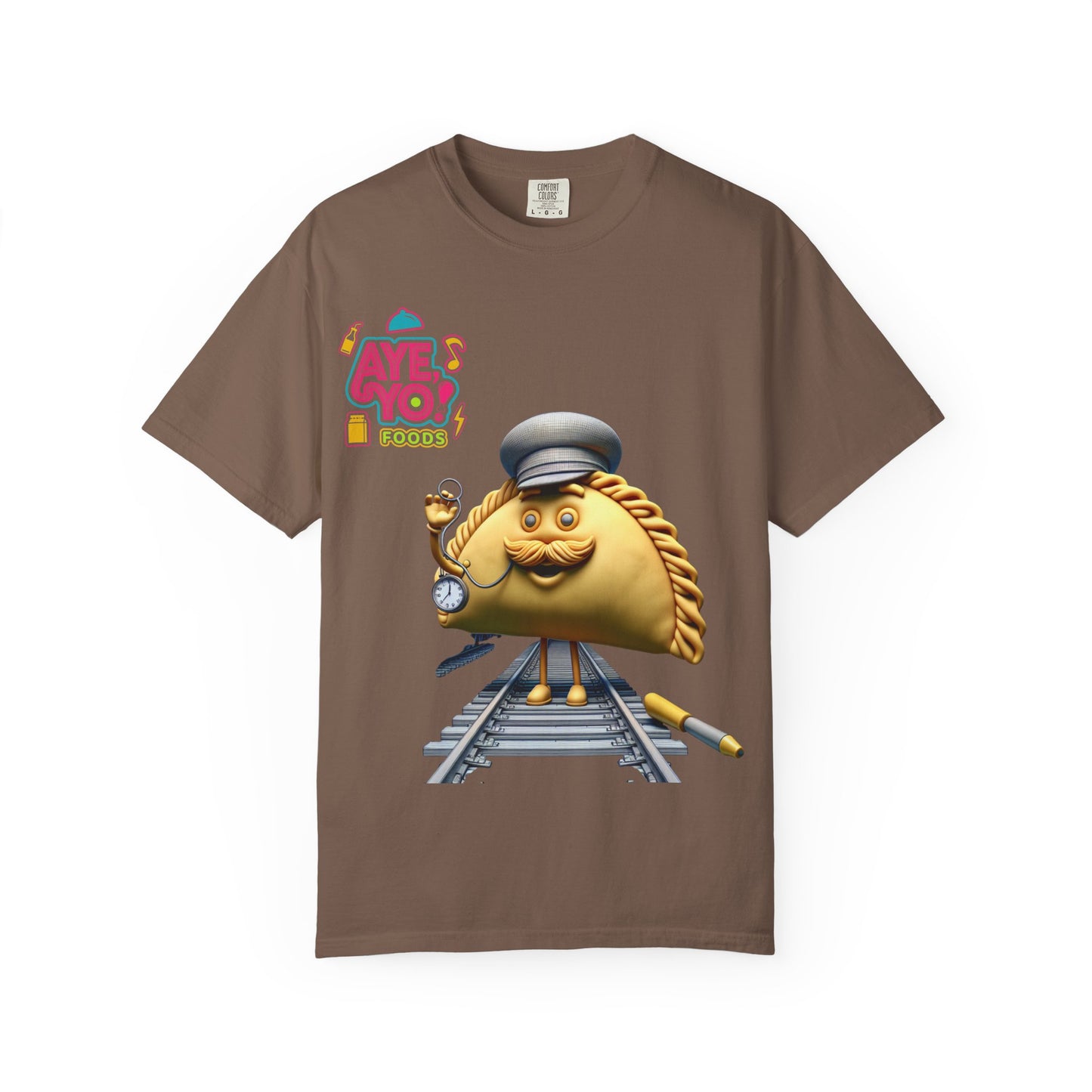 Unisex T-shirt - Empanada Train Conductor Design