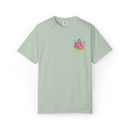 Embroidered T-Shirt - Aye Yo Foods Design