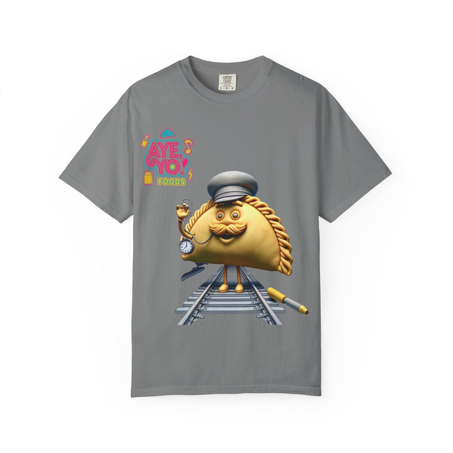 Unisex T-shirt - Empanada Train Conductor Design