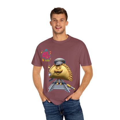 Unisex T-shirt - Empanada Train Conductor Design