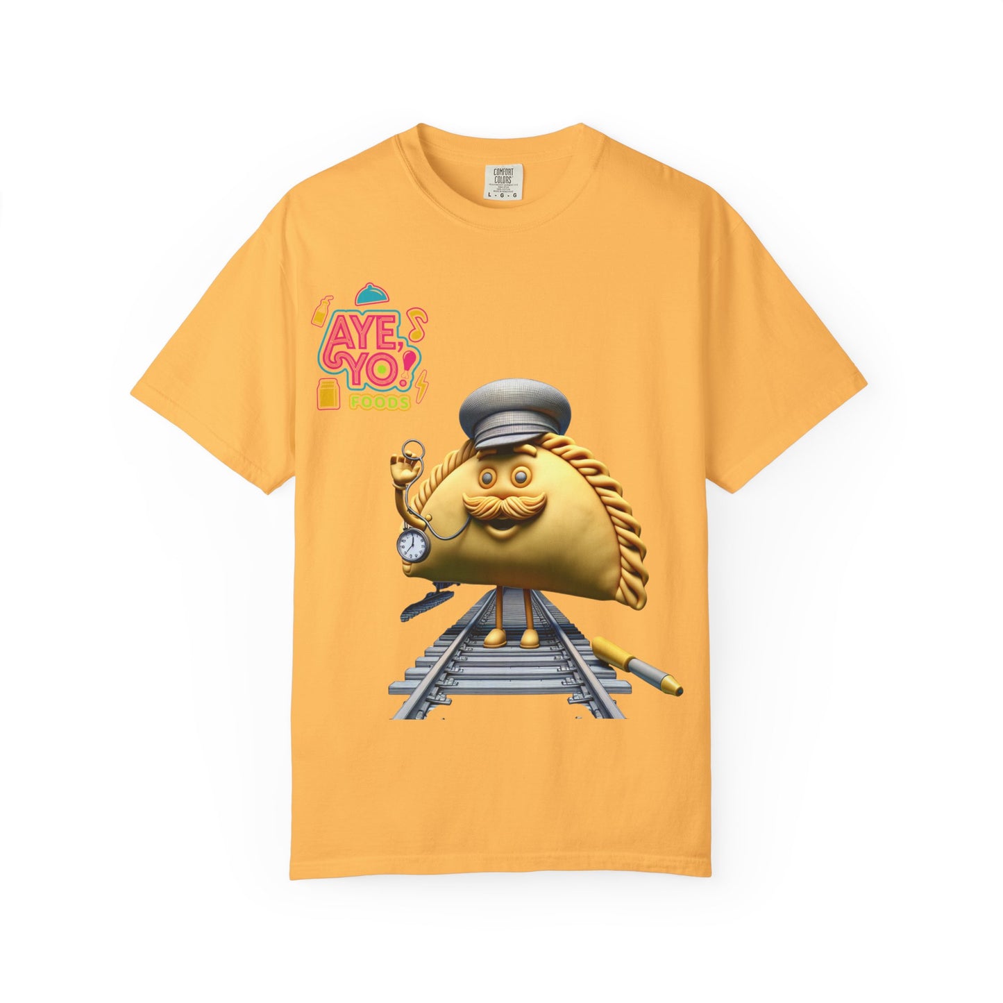 Unisex T-shirt - Empanada Train Conductor Design