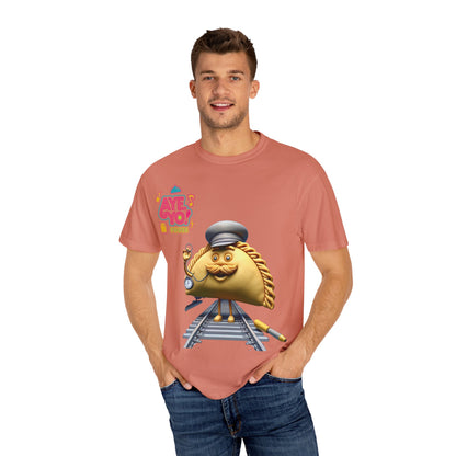 Unisex T-shirt - Empanada Train Conductor Design
