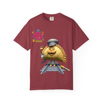 Unisex T-shirt - Empanada Train Conductor Design