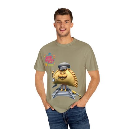 Unisex T-shirt - Empanada Train Conductor Design