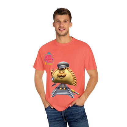 Unisex T-shirt - Empanada Train Conductor Design