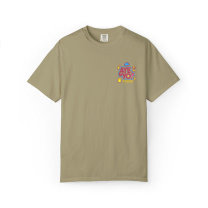Embroidered T-Shirt - Aye Yo Foods Design